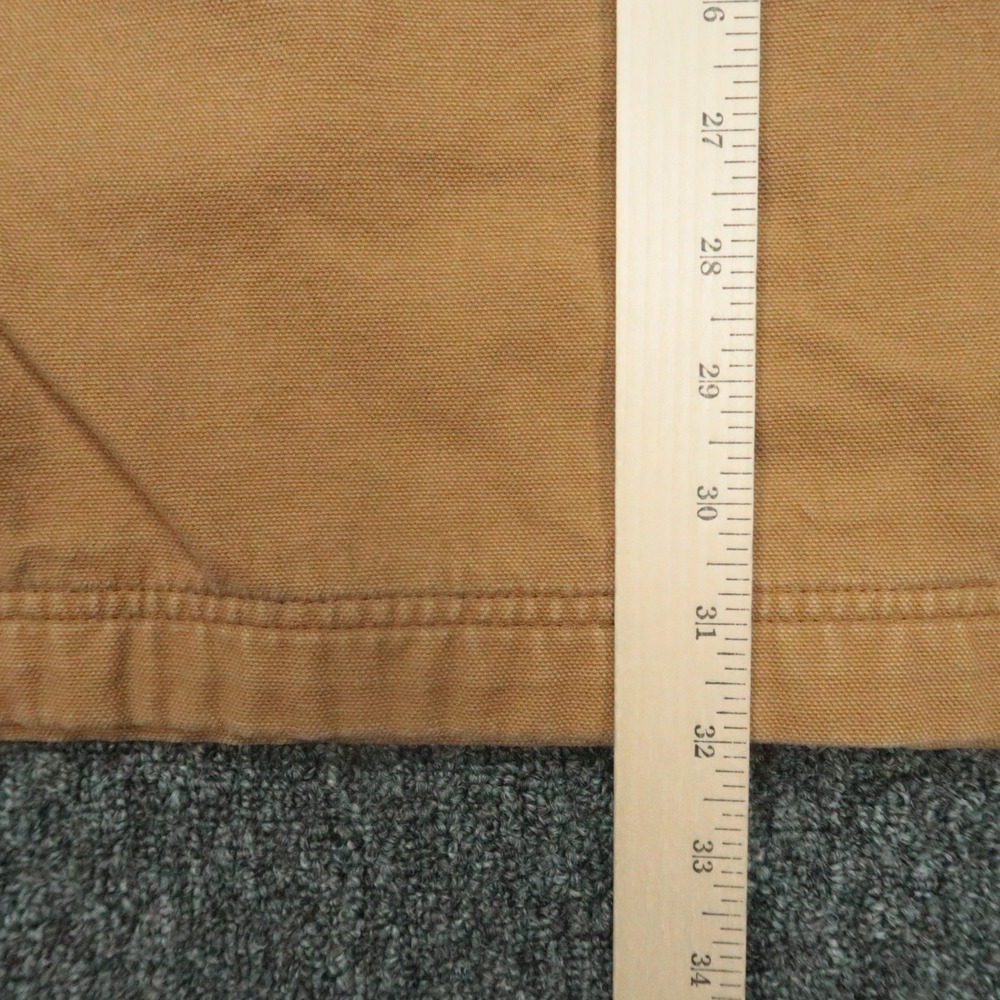 LL Bean Jacket Mens Extra Large Brown Corduroy Collar Lined Chore‎ Barn VTG XL - Picture 6 of 8